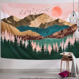 Wall Sunset Tapestry 79” x 59” - New